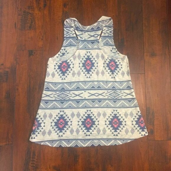 2 for $25 Eclipse Knit Racerback Aztec Top - Picture 4 of 8